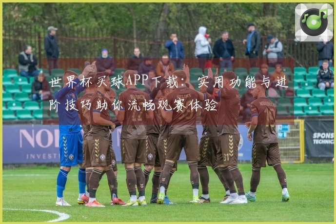 世界杯买球APP下载：实用功能与进阶技巧助你流畅观赛体验